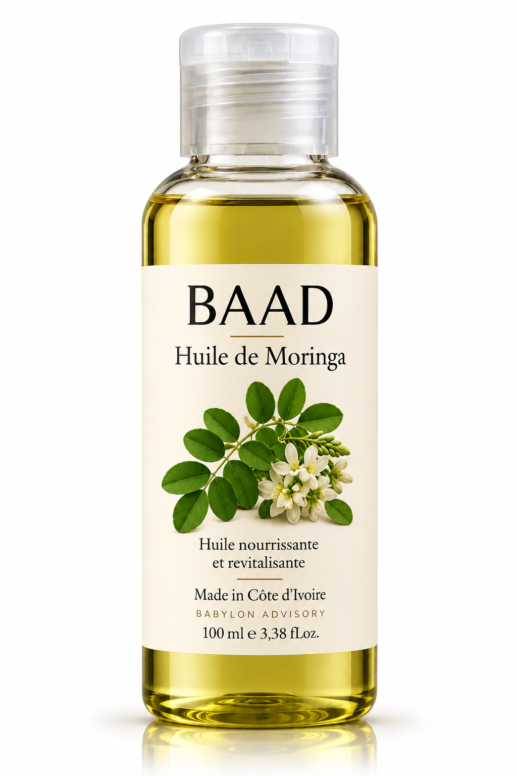 BAAD COSMO — Huile de Moringa | Soin botanique visage, corps & cheveux