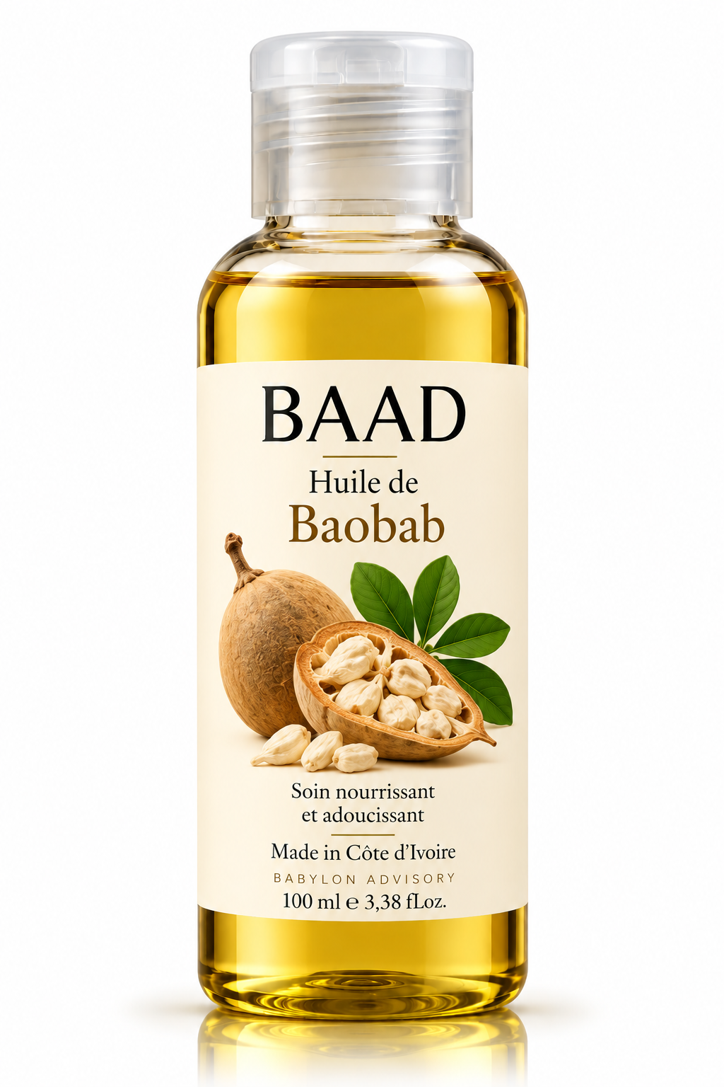 BAAD COSMO — Huile de Baobab | Soin botanique nourrissant
