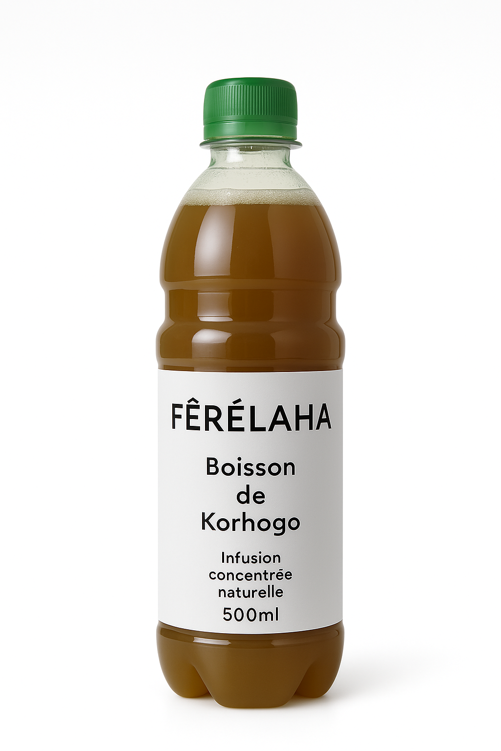 Boisson Fêrêlaha – Lot de 10 x 500ml Infusion Concentrée Naturelle de Korhogo | Gingembre, Moringa, Hibiscus