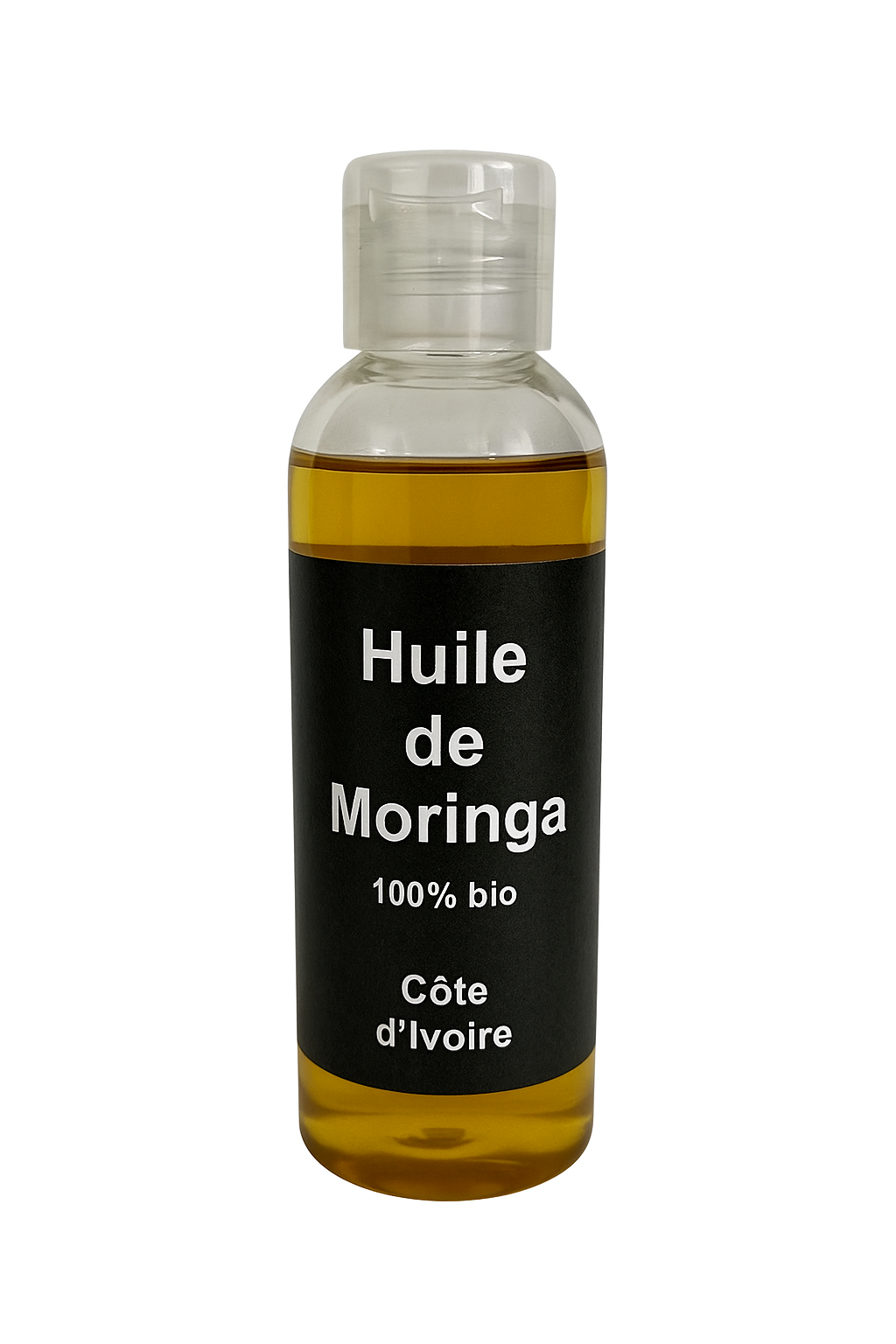 Huile de Moringa Bio 100ml – Soin Visage & Cheveux | Nourrissante | Côte d'Ivoire | Vegan