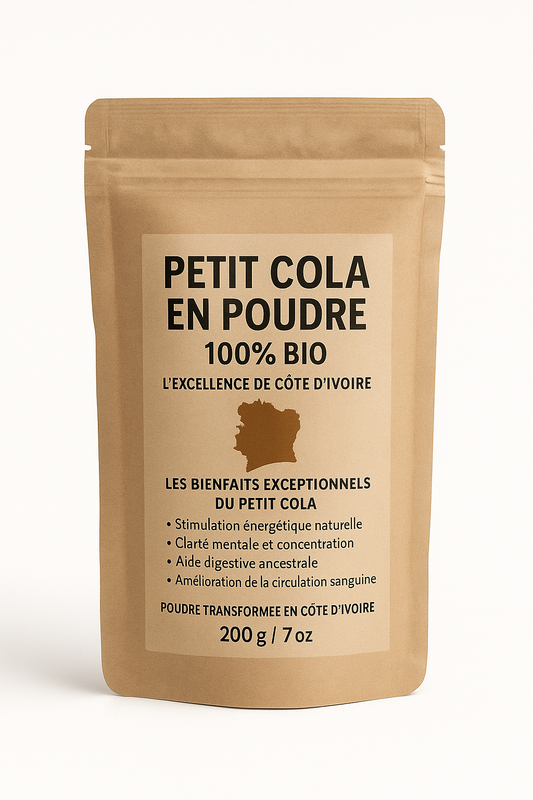 🌿 Petit Cola en Poudre 100% Bio – Le Trésor du Terroir Ivoirien 💚