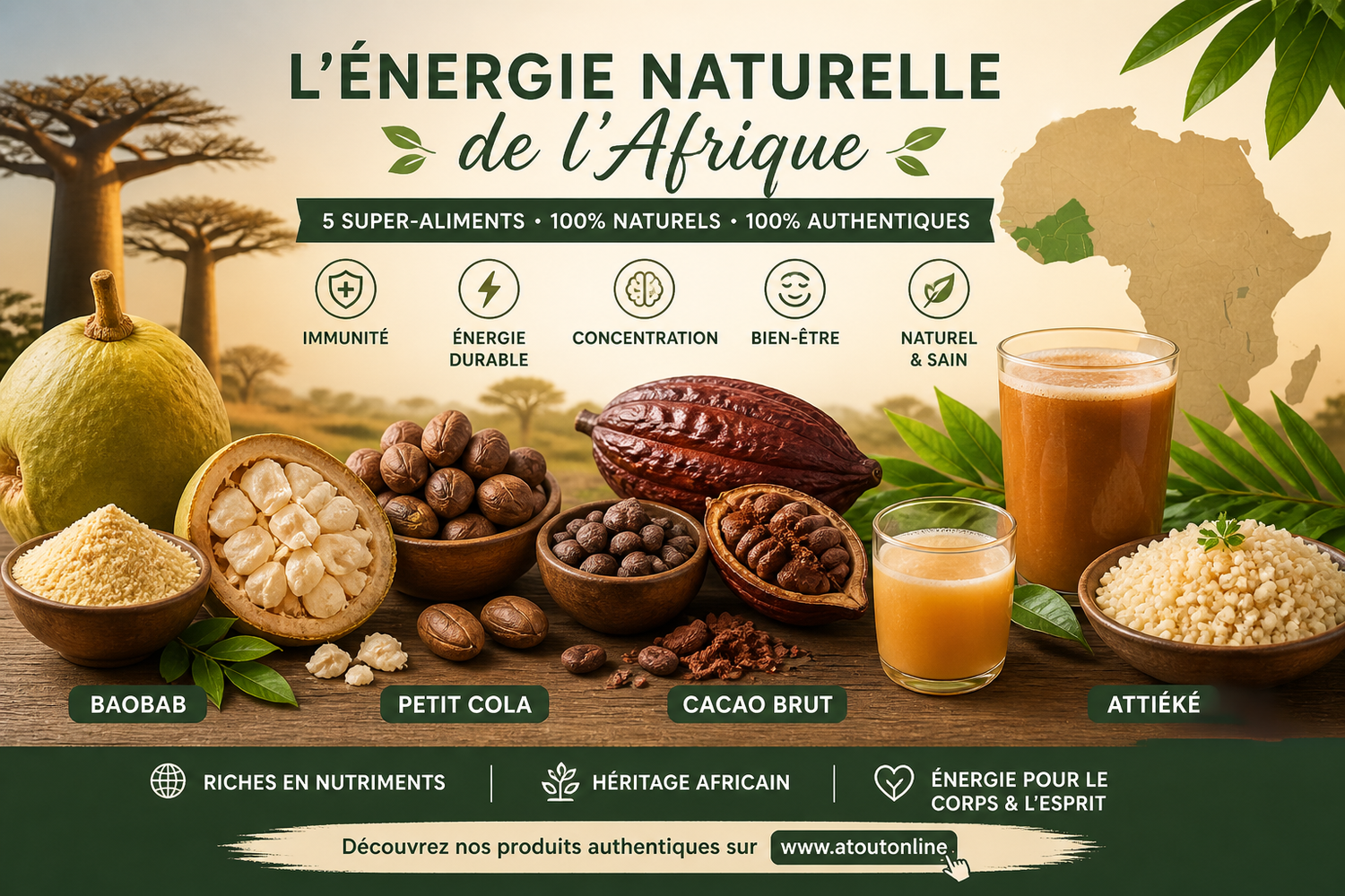 🌿 Superfoods &  Produits Naturels