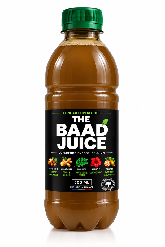 BAAD Cola Juice – Boisson Petit Cola Gingembre Hibiscus 500ml Sans Sucre