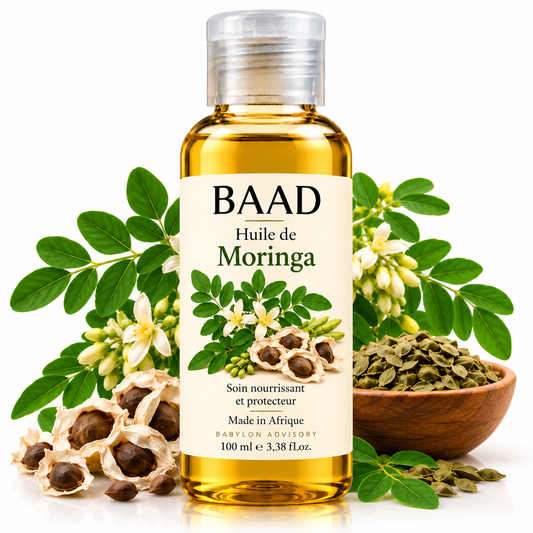 BAAD COSMO — Huile de Moringa | Soin botanique visage, corps & cheveux