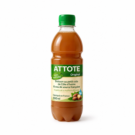ATTOTÉ Original – Boisson Petit Cola Gingembre Baobab 500ml Vegan