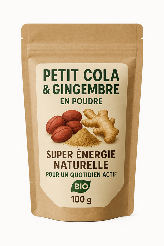 BAAD Powder 250g – Petit Cola & Gingembre Bio | Grand Format | Côte d'Ivoire