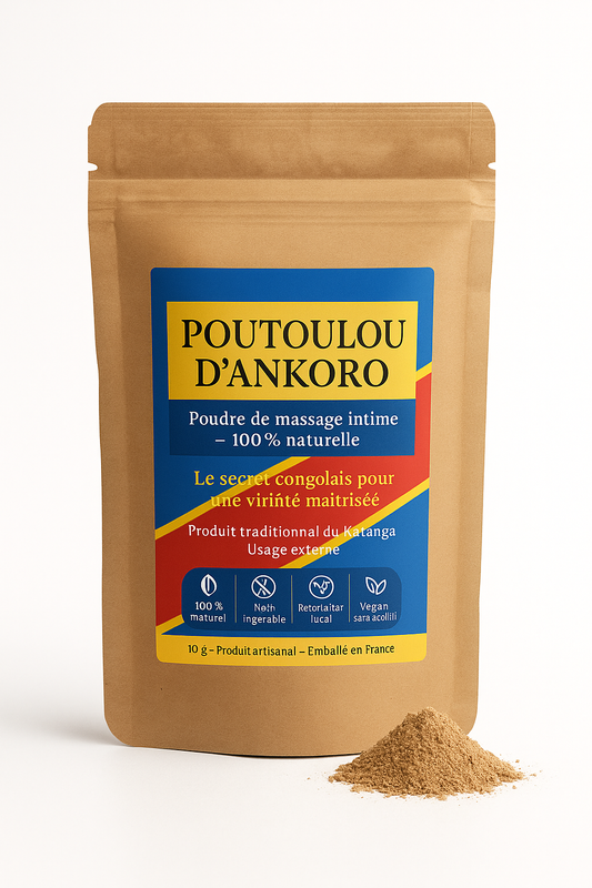 Poudre traditionnelle Poutoulou d'Ankoro à usage externe