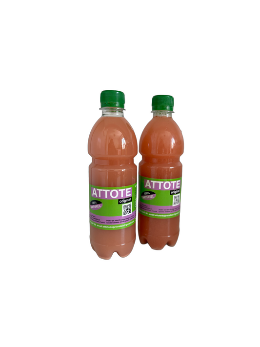 ATTOTE Original 100% Naturel pack of 2 | Nouvelle Bouteille Officielle !  Nouvelle bouteille officielle de  500ml ! Marque : attote original ( Lot de 2 bouteilles )